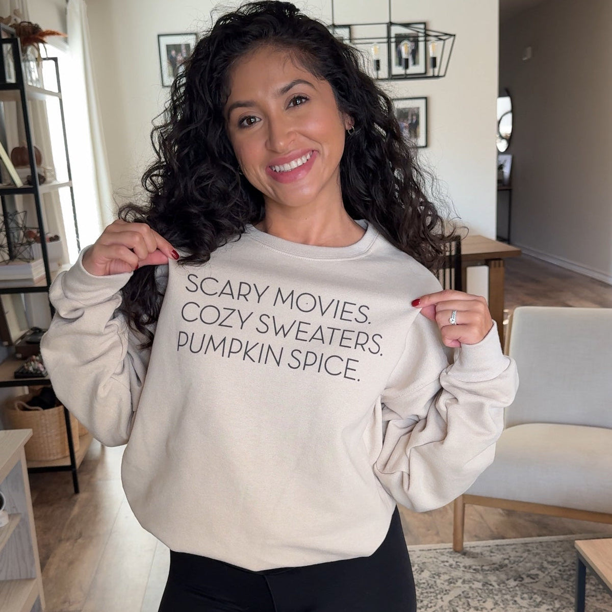 Scary Movies, Cozy Sweaters, Pumpkin Spice product image 1