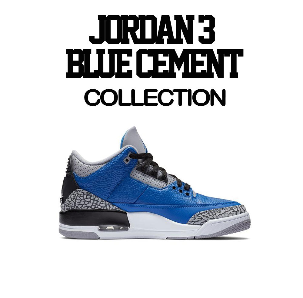 Retro 3 Blue Cement ST Original Shirt