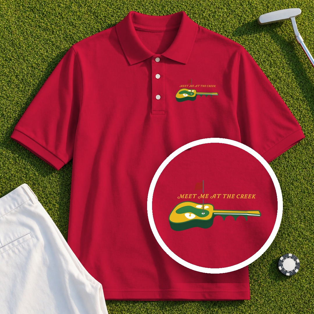 Meet Me At The Creek Performance Polo
