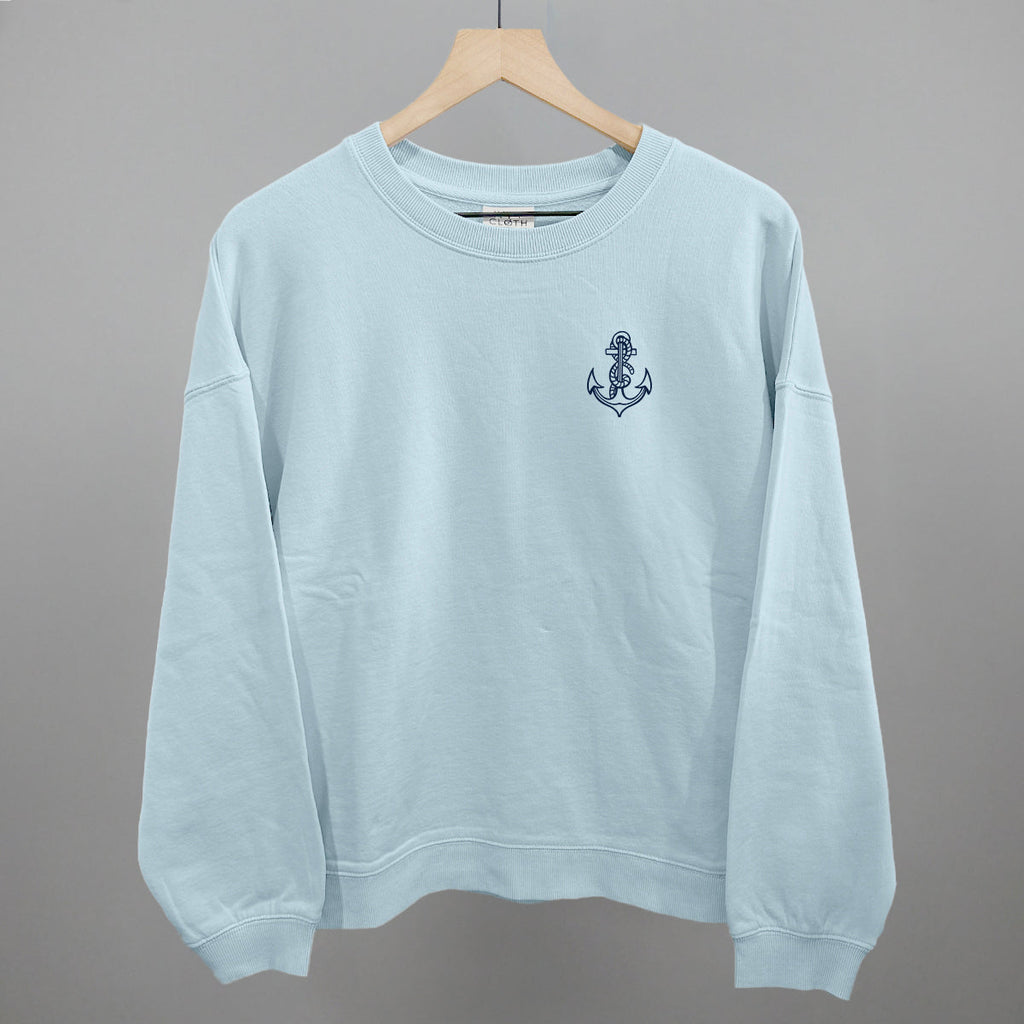 Anchor Doodle (Navy Blue) (Left Chest) product image 11