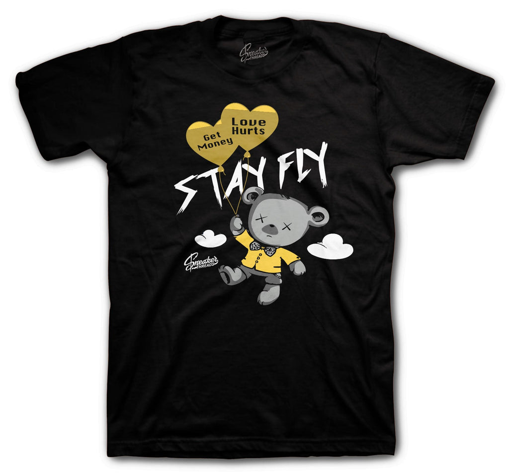Retro 1 Black Gold Money Over Love Shirt