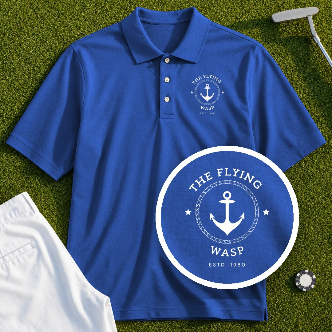 The Flying Wasp Performance Polo