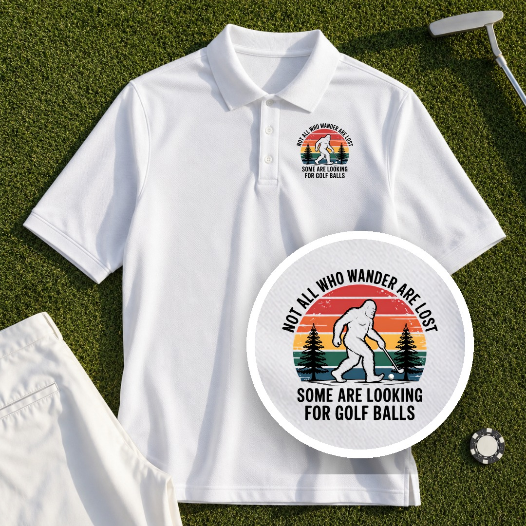 Wandering Sasquatch Performance Polo