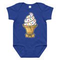 "Liberty Bell Ice Cream Cone with Jimmies" Baby Onesie