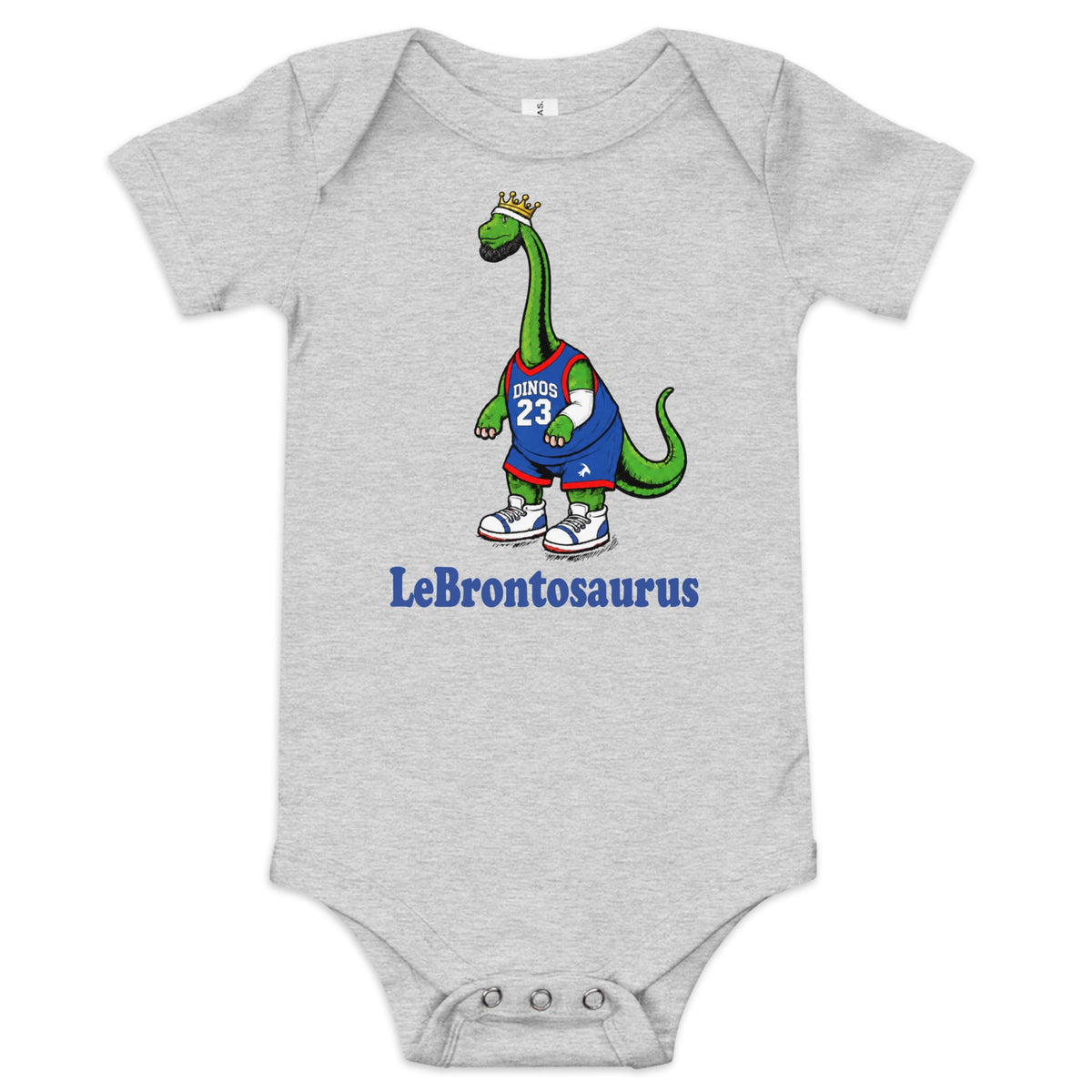 "LeBrontosaurus" Baby Onesie