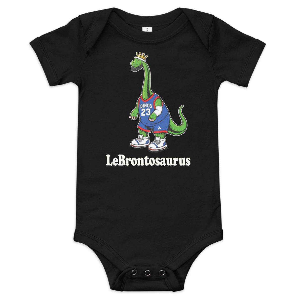 "LeBrontosaurus" Baby Onesie