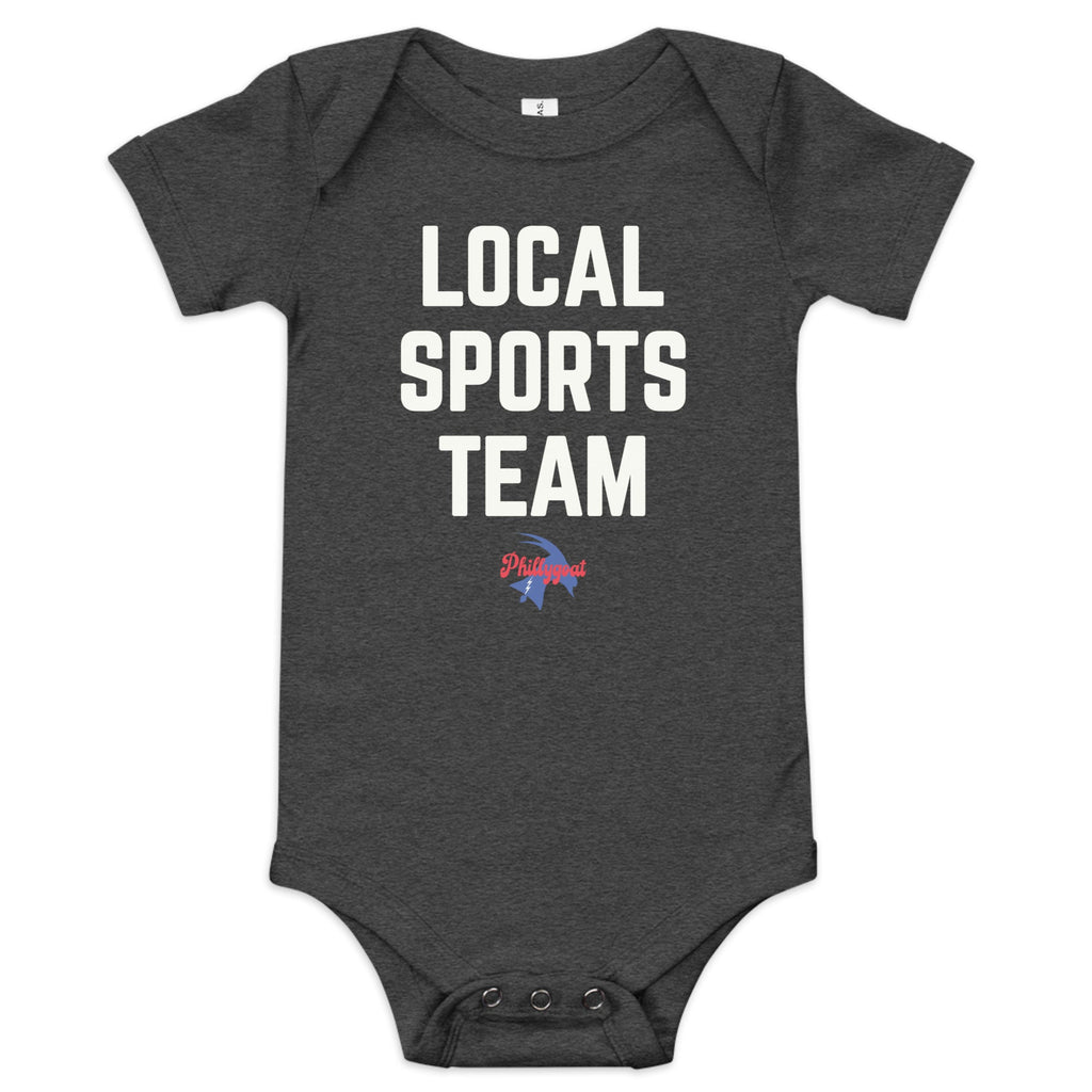 "Local Sports Team" Baby Onesie