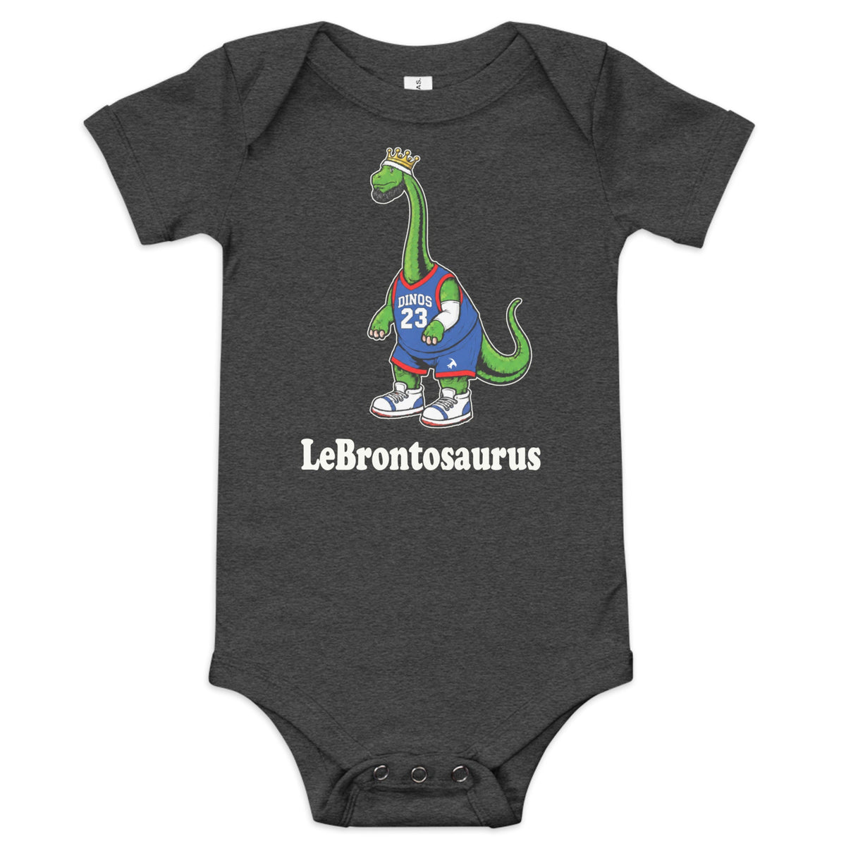 "LeBrontosaurus" Baby Onesie