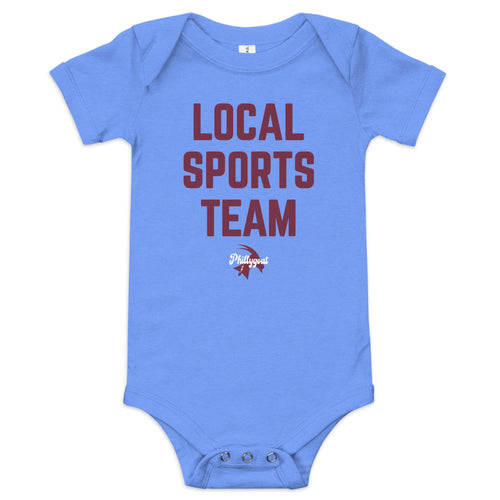 "Local Sports Team" Baby Onesie