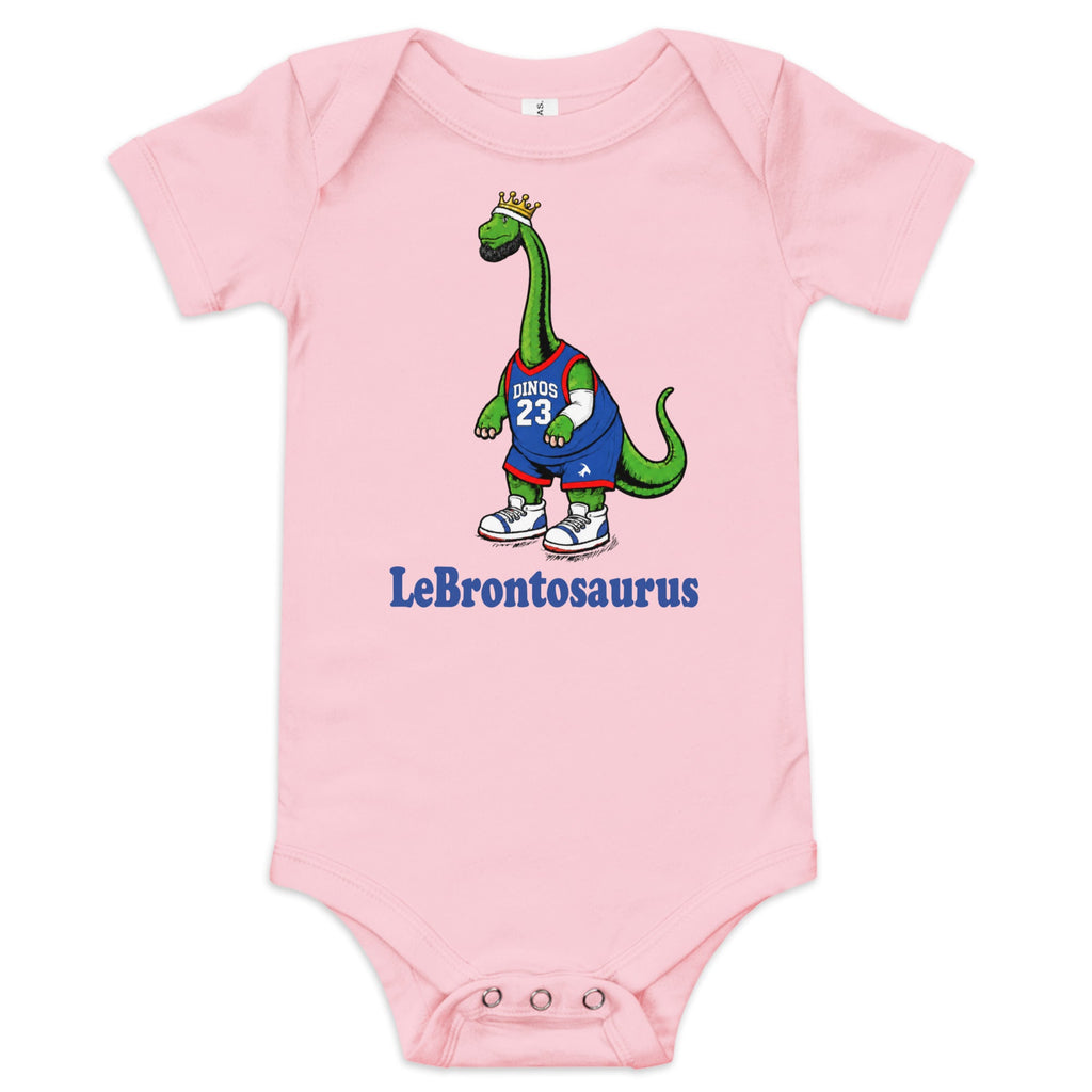 "LeBrontosaurus" Baby Onesie