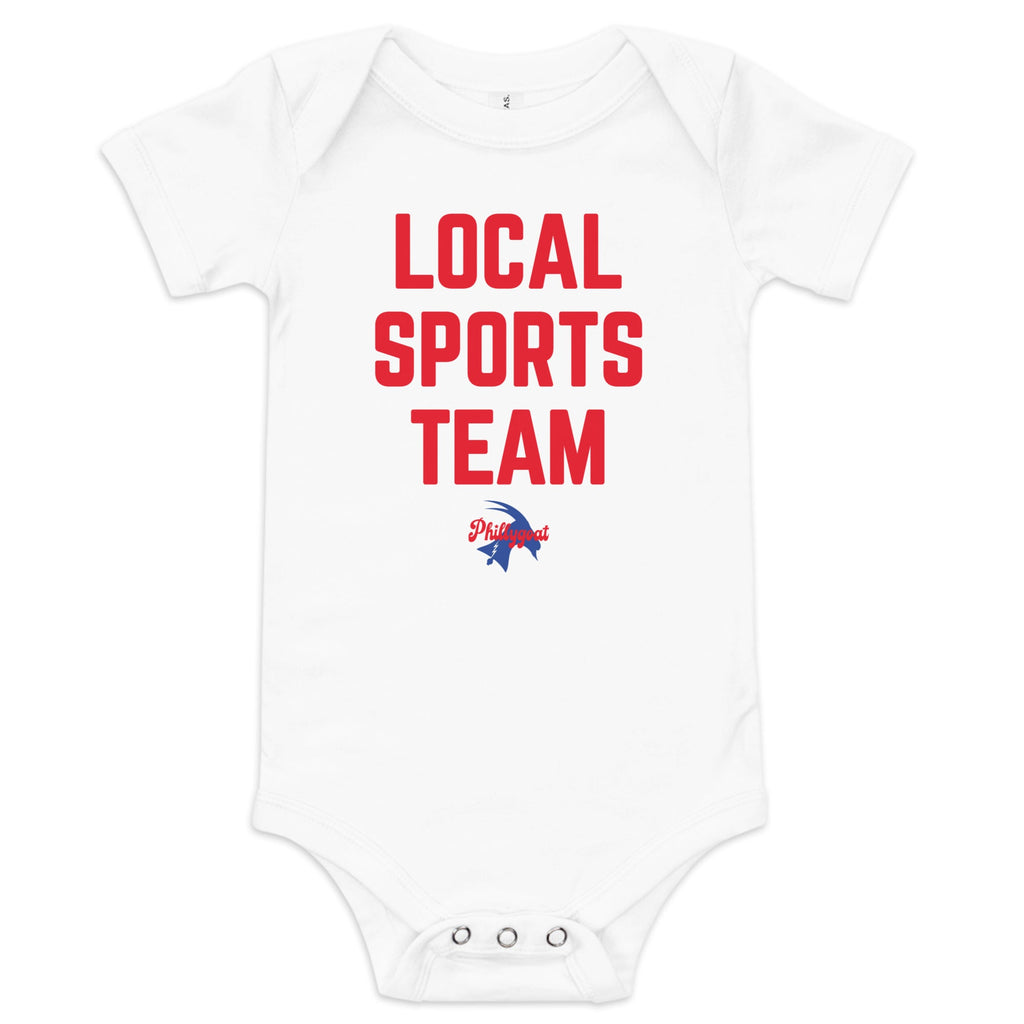 "Local Sports Team" Baby Onesie