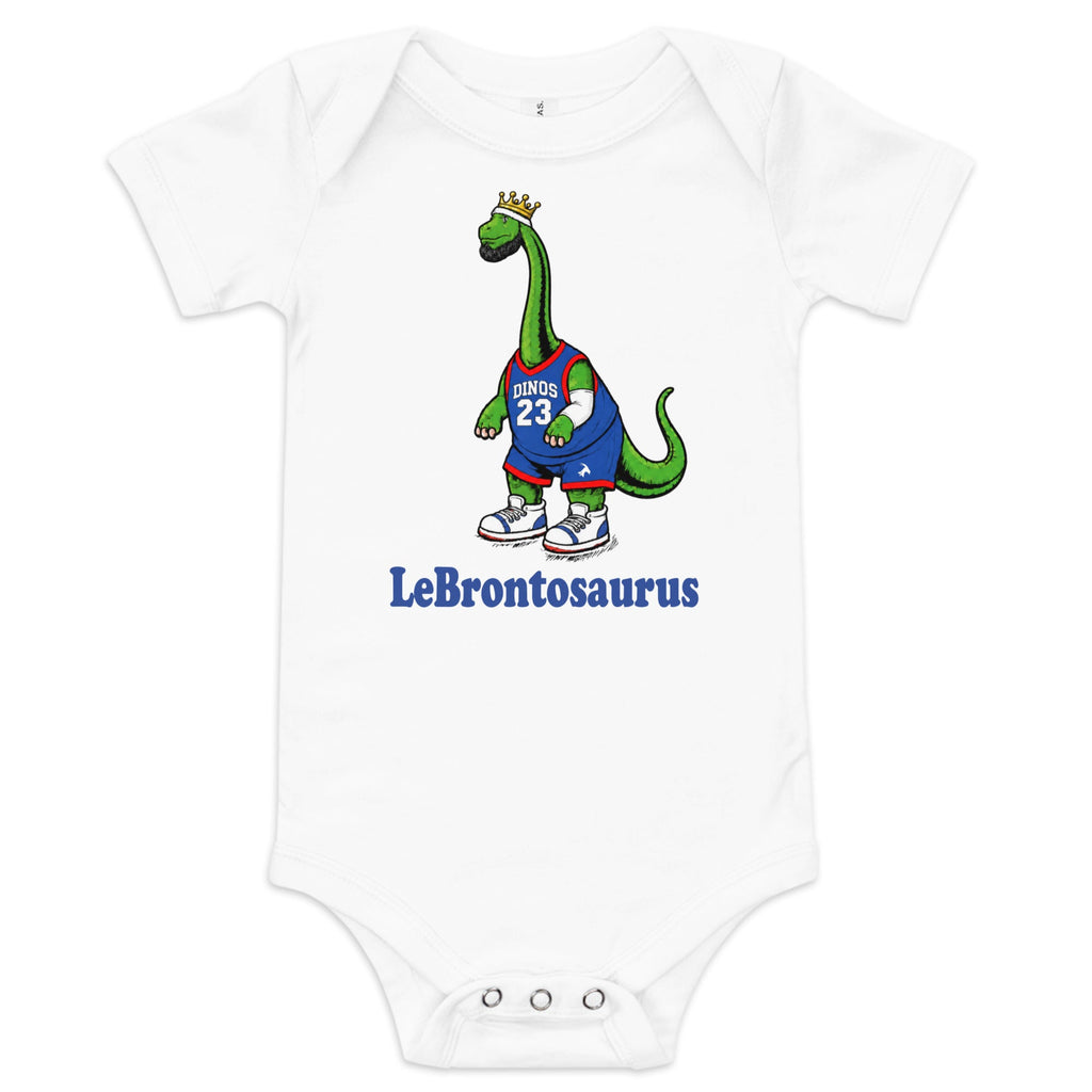 "LeBrontosaurus" Baby Onesie
