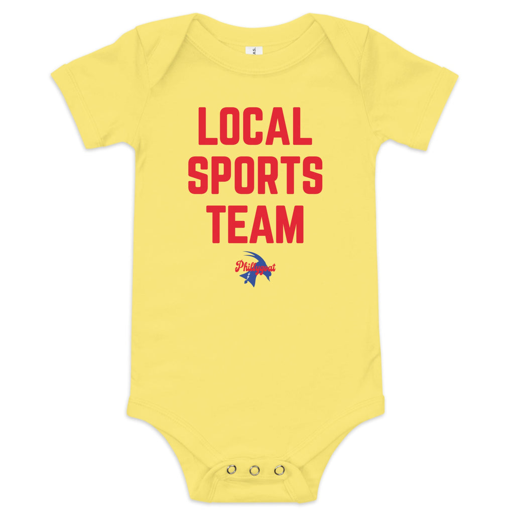 "Local Sports Team" Baby Onesie