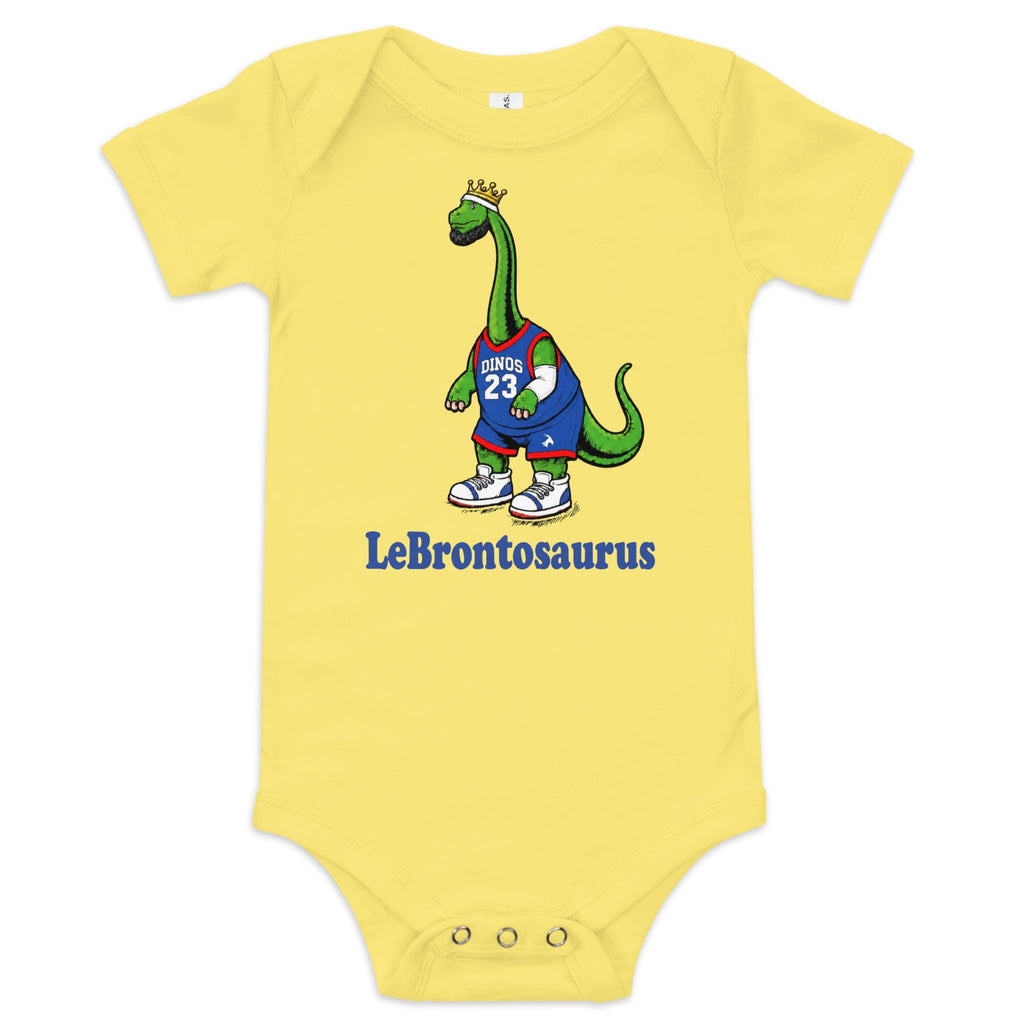 "LeBrontosaurus" Baby Onesie