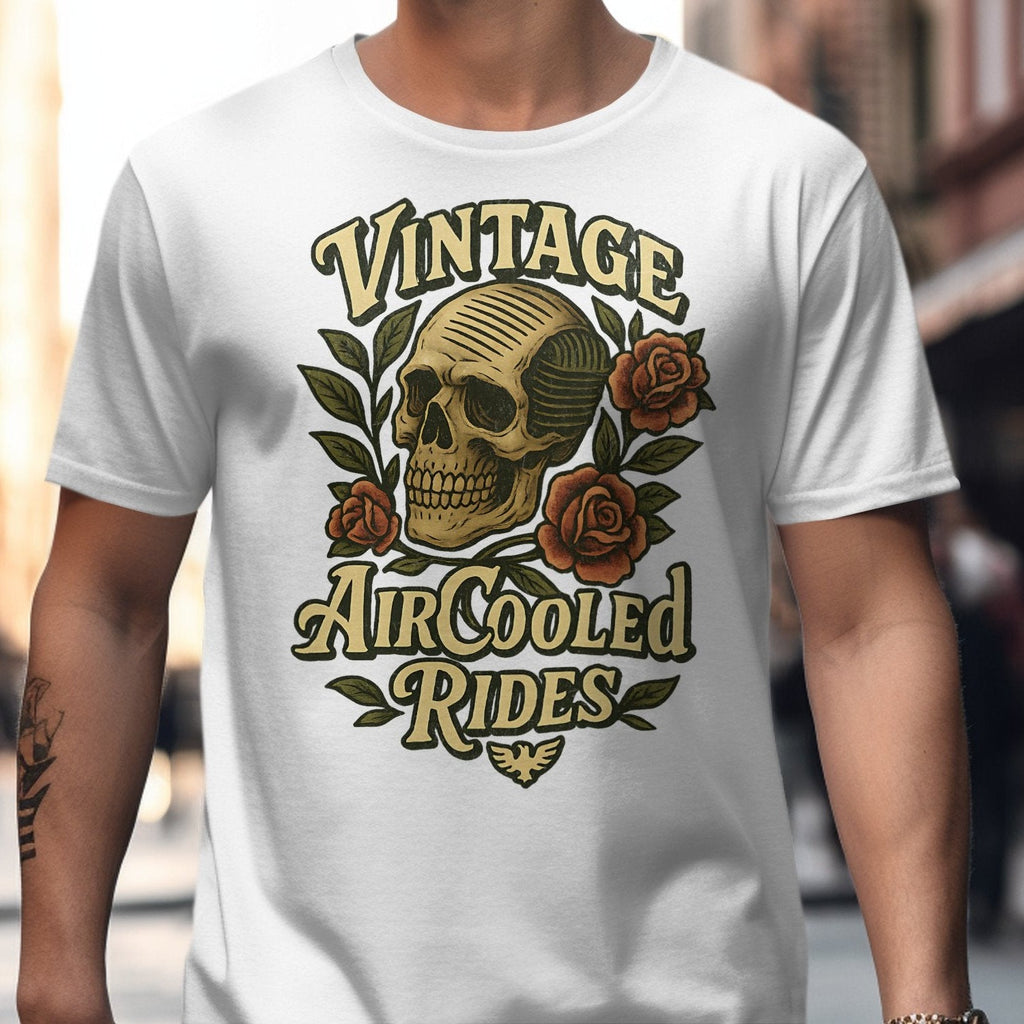 Vintage AirCooled Rides - Air Head Skull Tattoo
