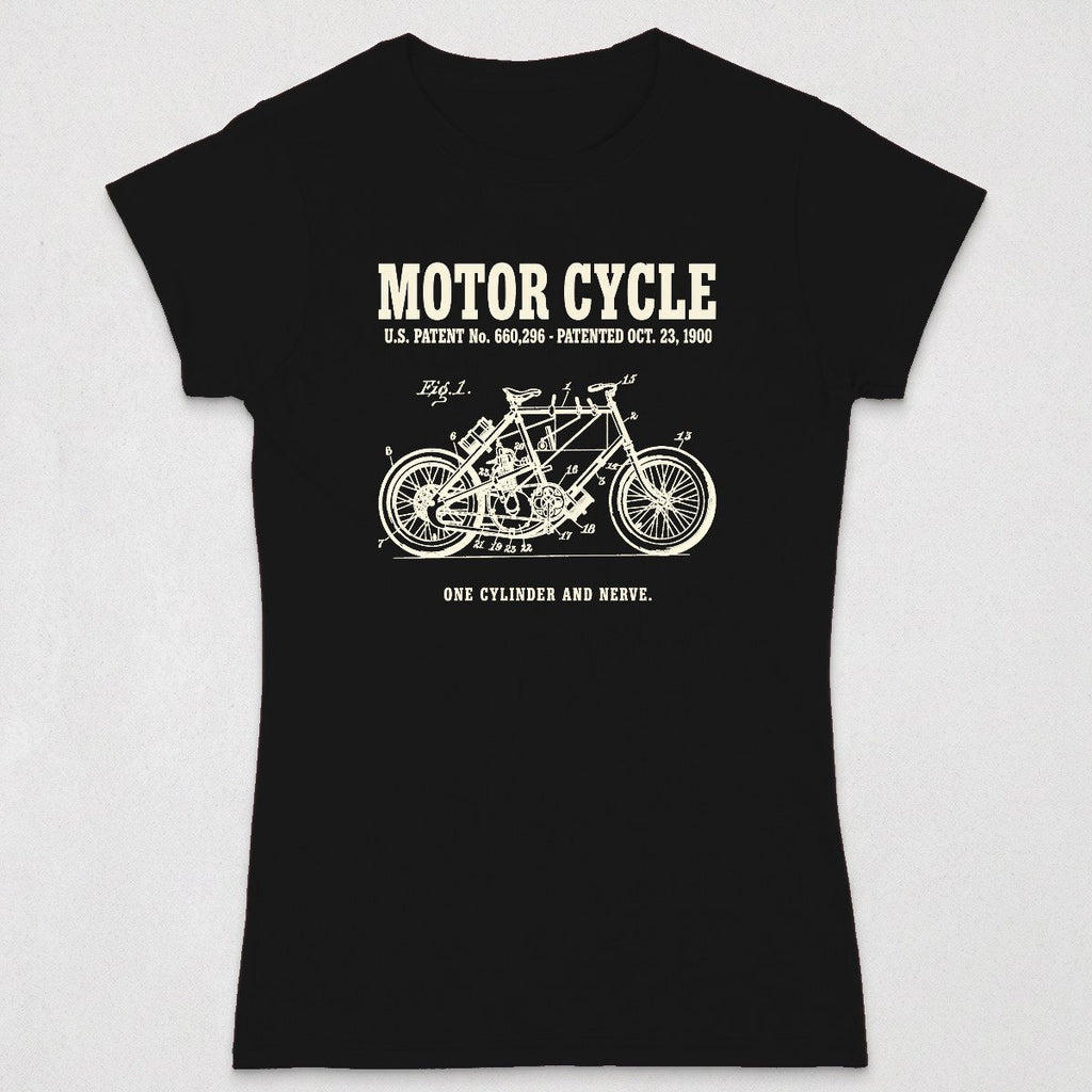Motor Cycle 1900 Patent (WOMENS) product image 1