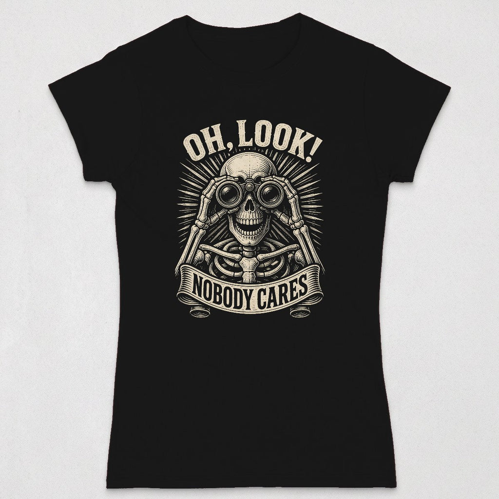 Skeleton Nobody Cares (WOMENS) product image 1