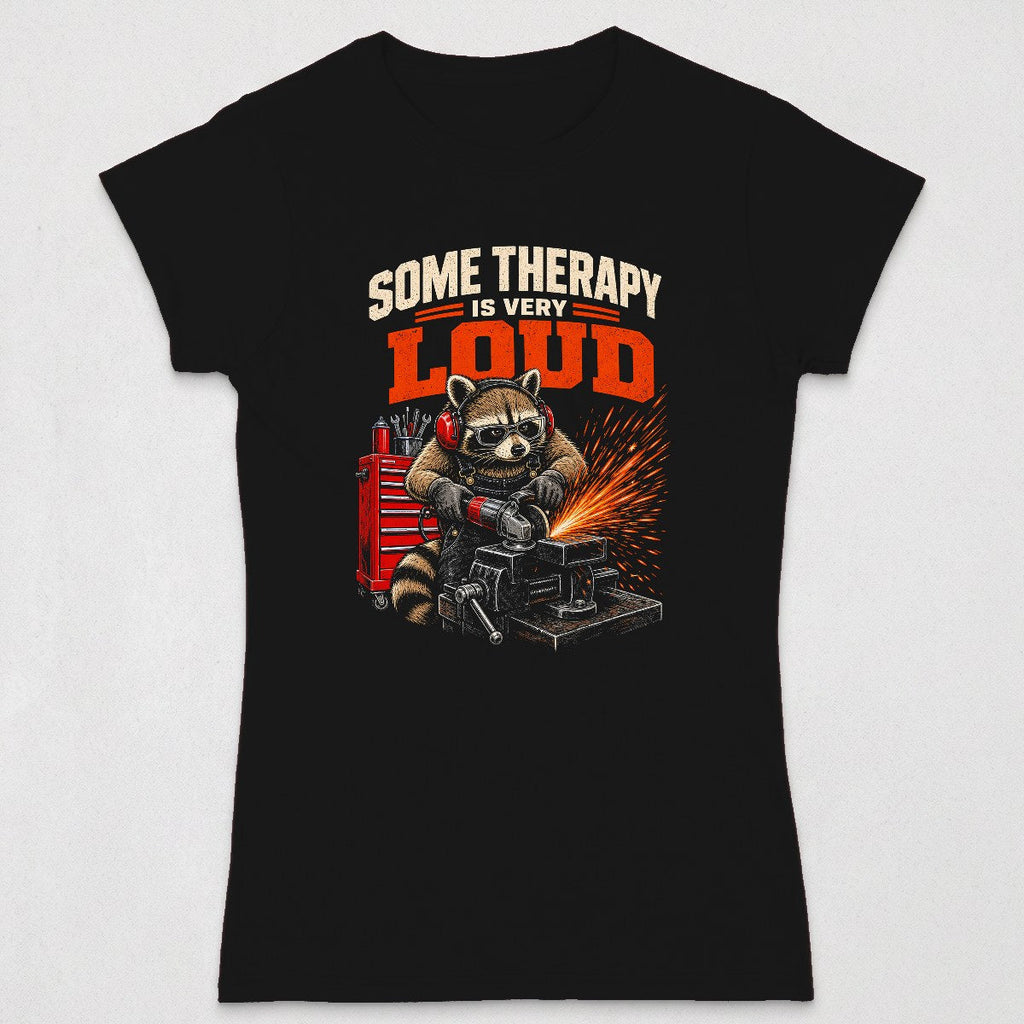 Loud Therapy Raccoon (WOMENS) product image 1