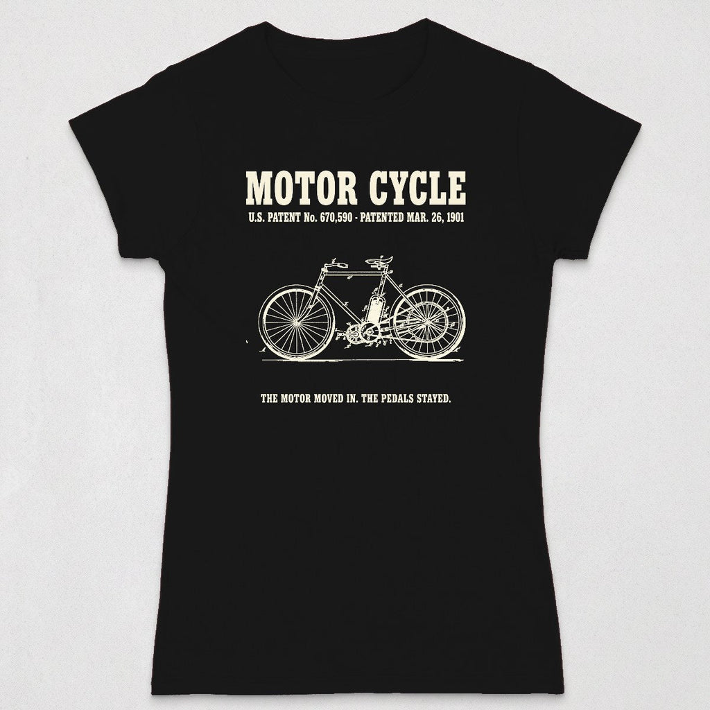 Motor Cycle 1901 Patent (WOMENS) product image 1