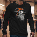 Goat Grandpa Trapper Long Sleeve Tee