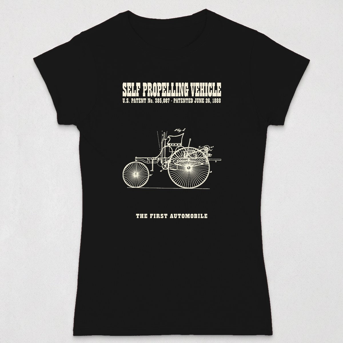 Self Propelling Vehicle 1888 Patent (WOMENS) product image 1