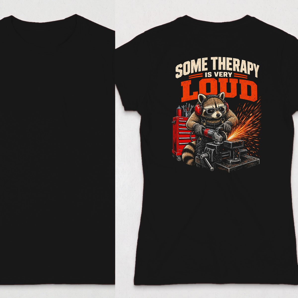 Loud Therapy Raccoon (WOMENS) product image 3