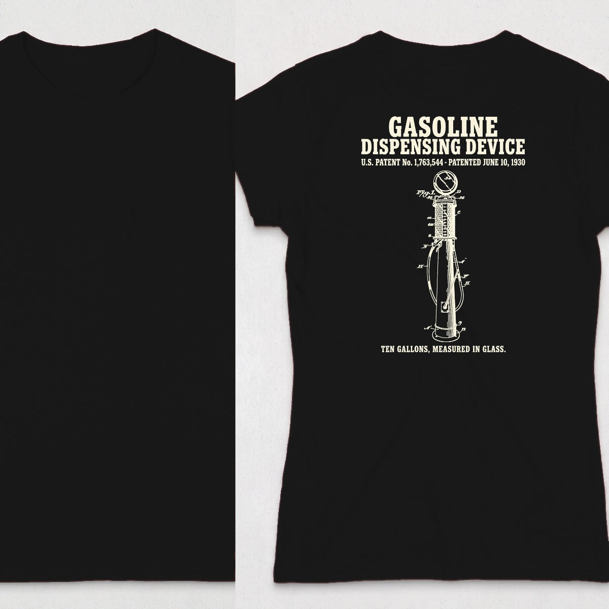 Gasoline Dispensing Device 1930 Patent (WOMENS) product image 3
