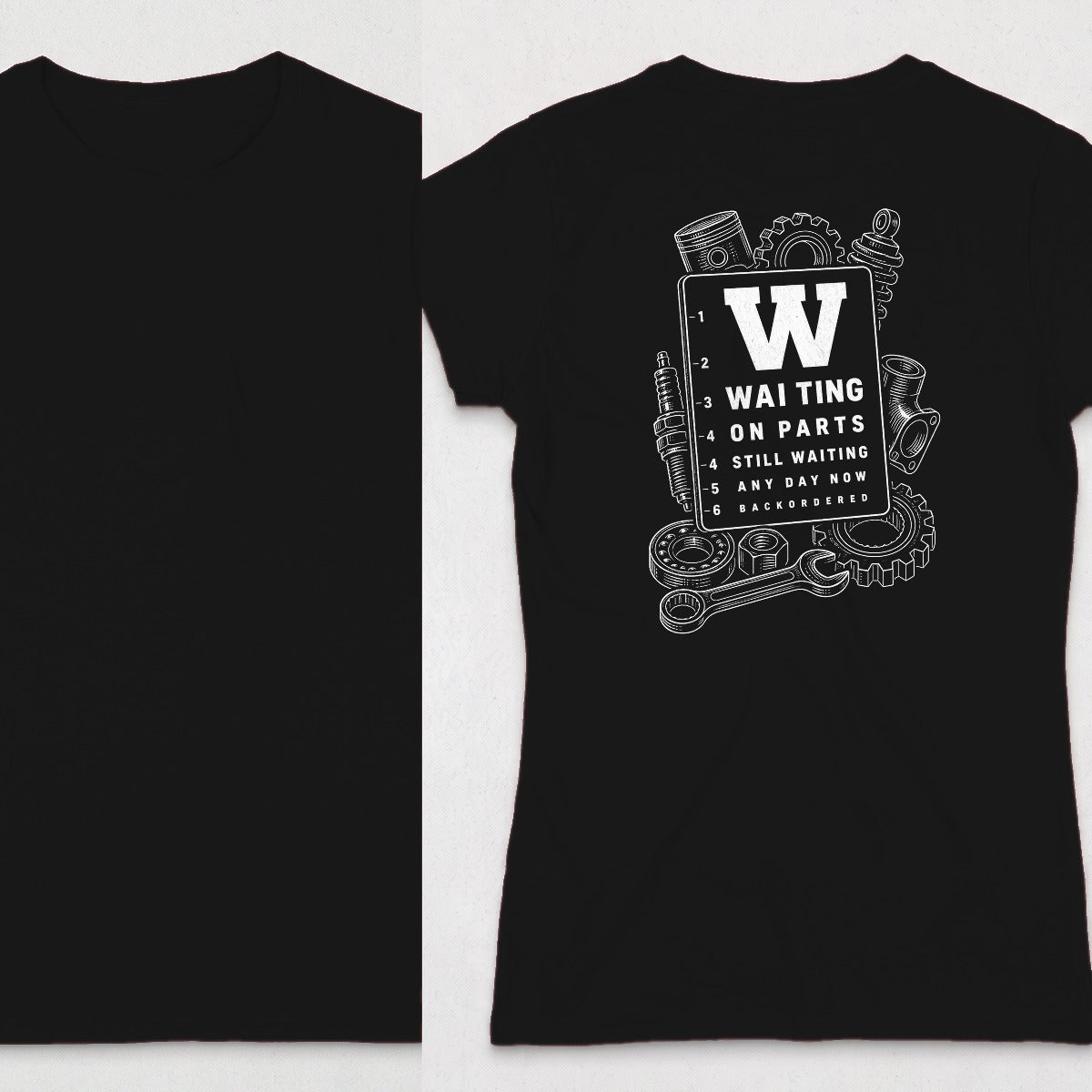 Waiting On Parts Eye Chart (WOMENS) product image 3