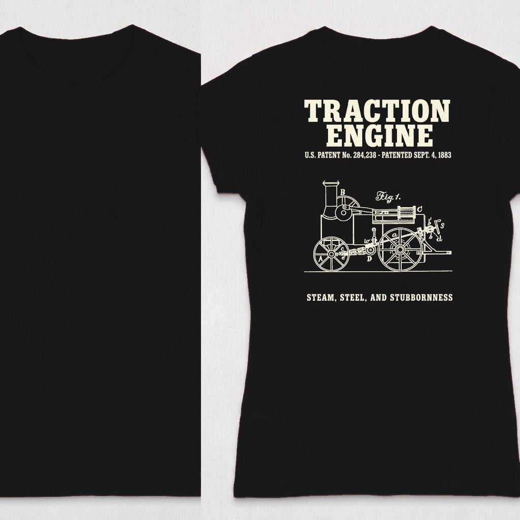 Traction Engine 1883 Patent (WOMENS) product image 3