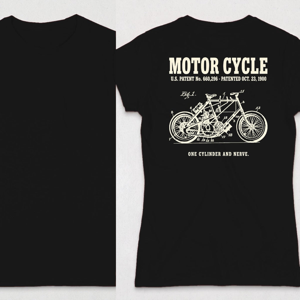 Motor Cycle 1900 Patent (WOMENS) product image 3