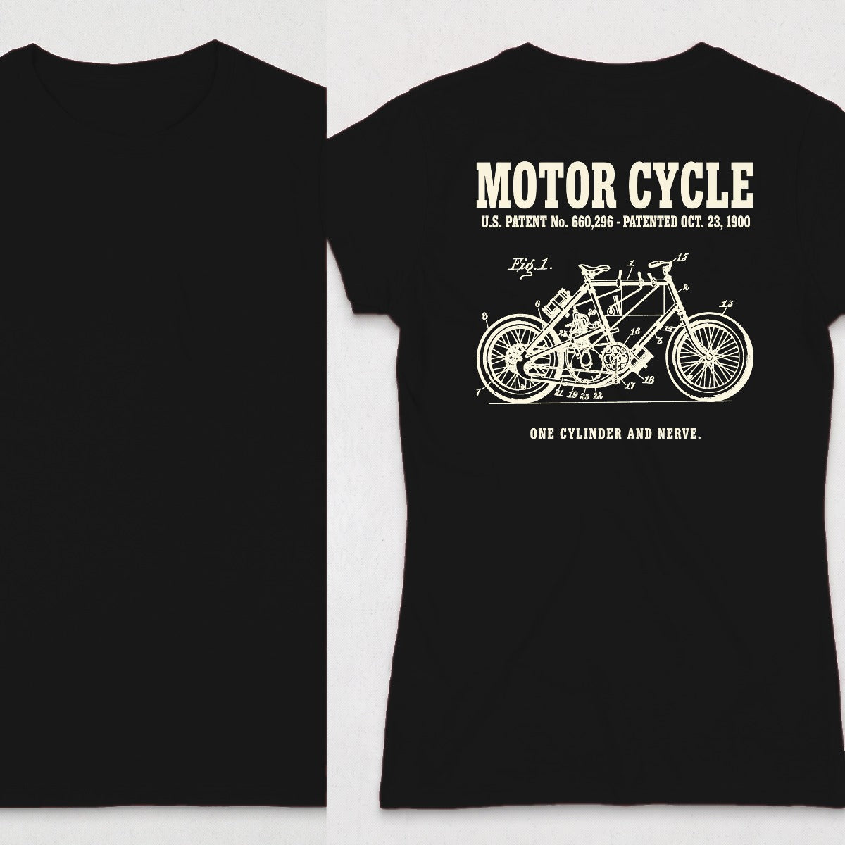 Motor Cycle 1900 Patent (WOMENS) product image 3
