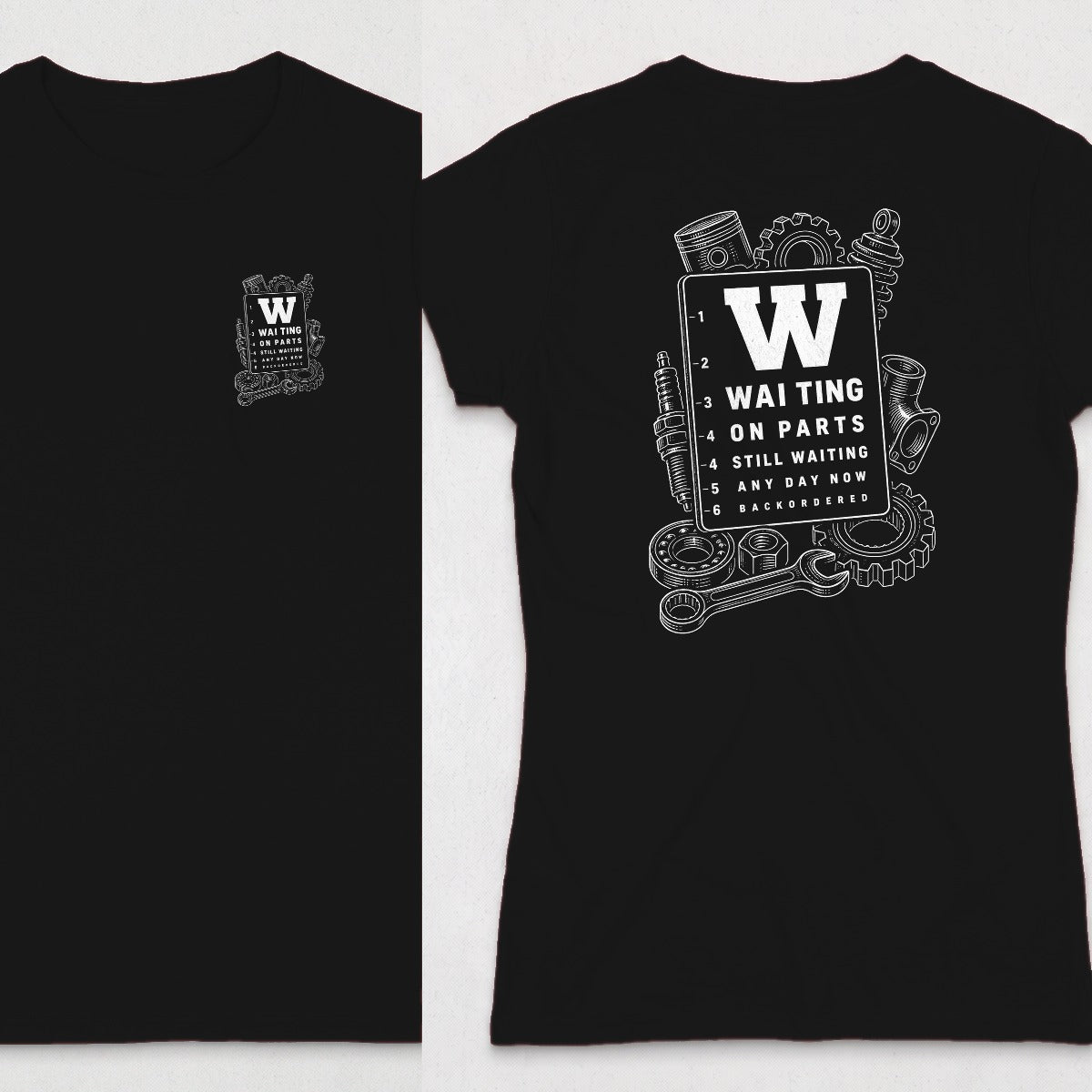 Waiting On Parts Eye Chart (WOMENS) product image 2