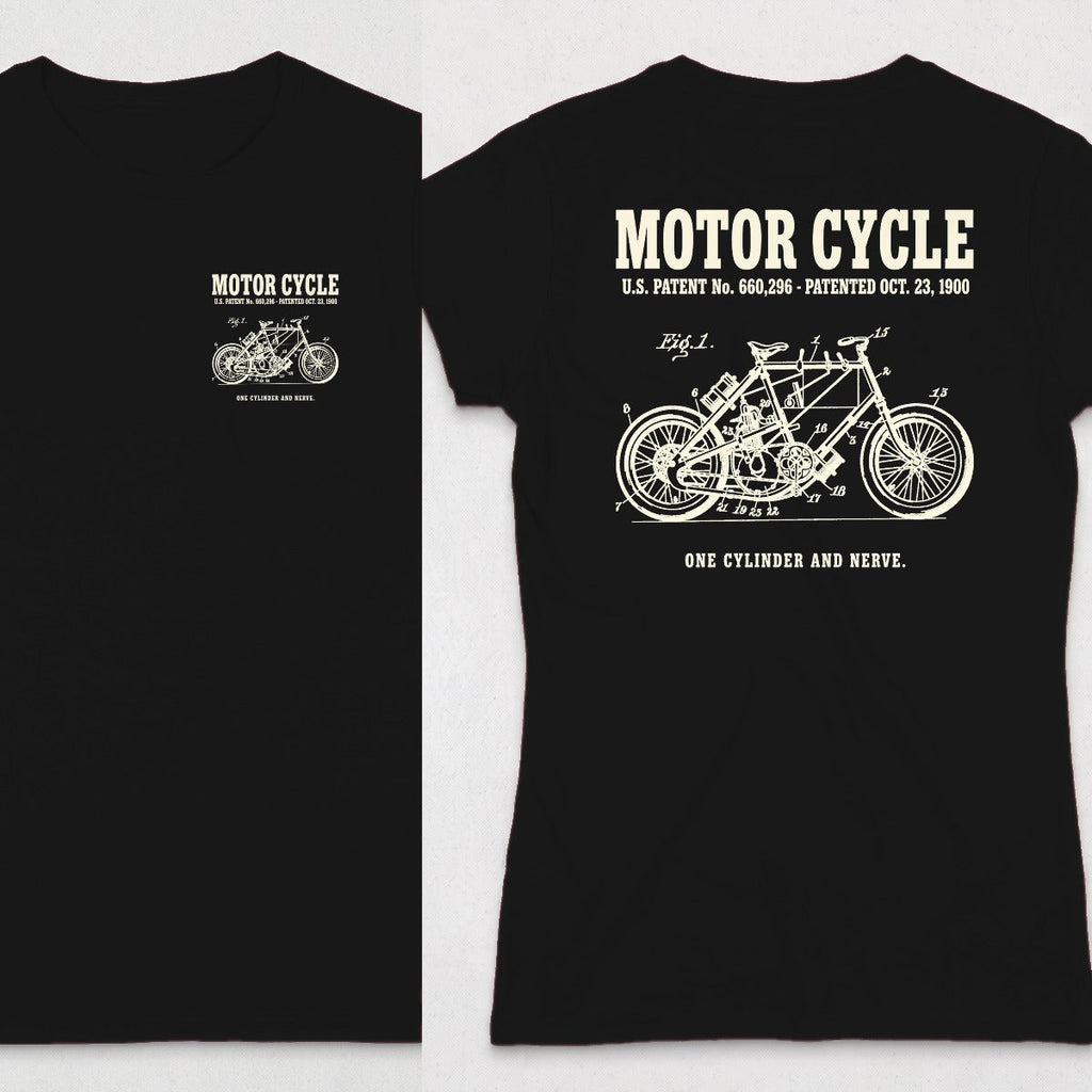 Motor Cycle 1900 Patent (WOMENS) product image 2
