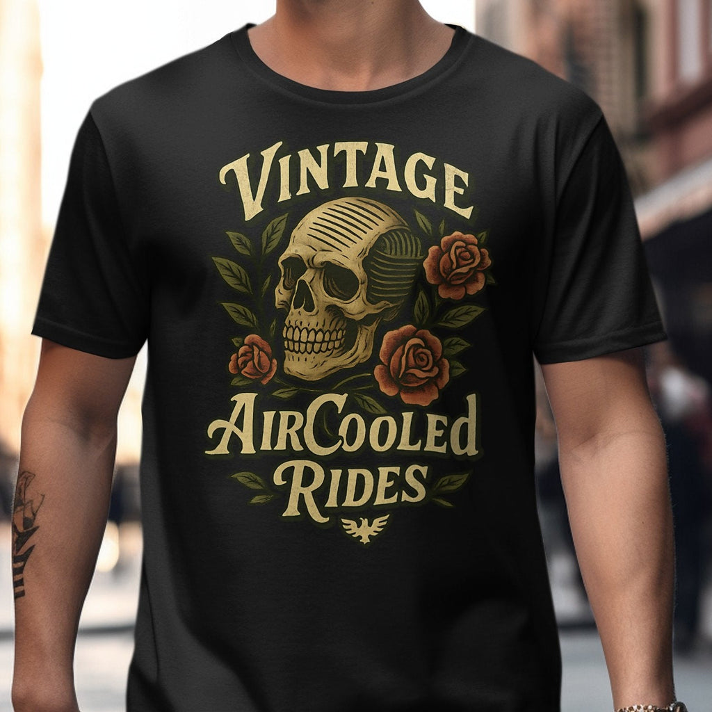 Vintage AirCooled Rides - Air Head Skull Tattoo