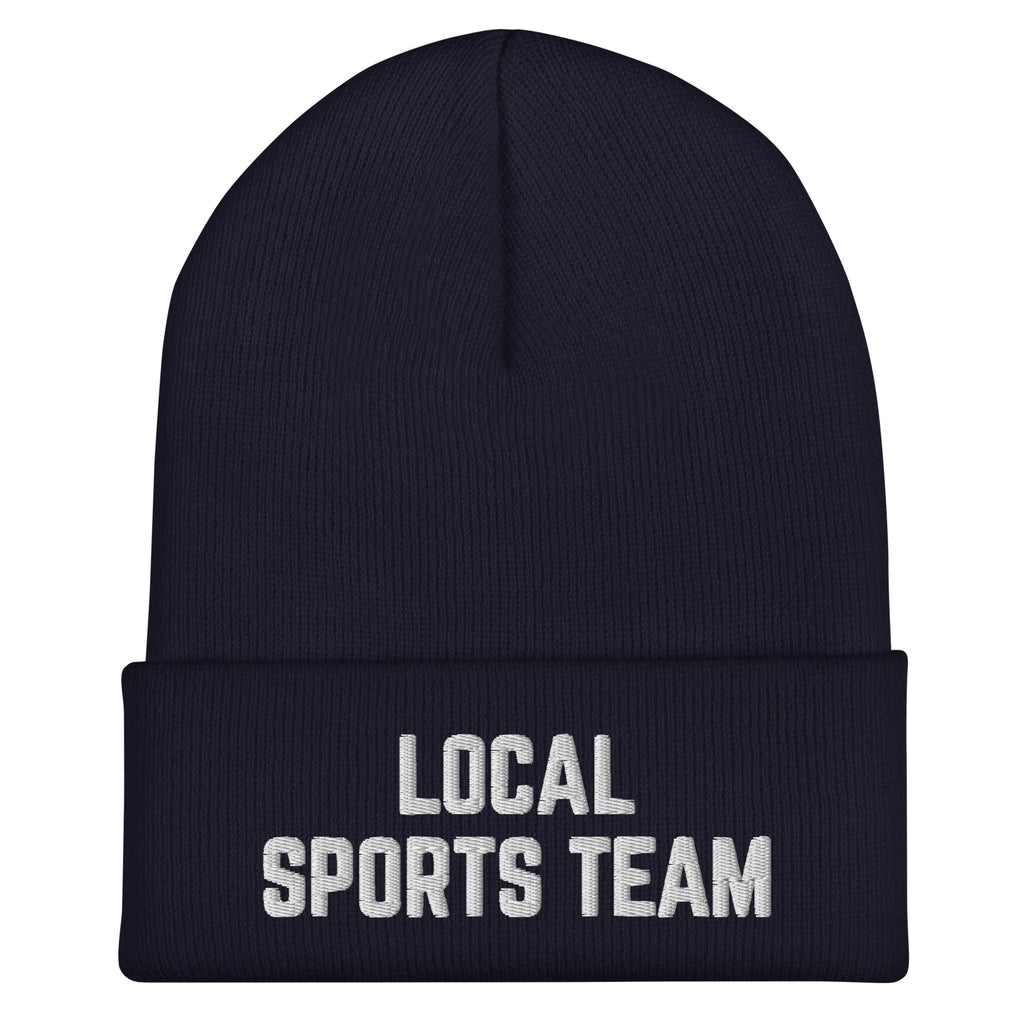 "Local Sports Team" Cuffed Beanie