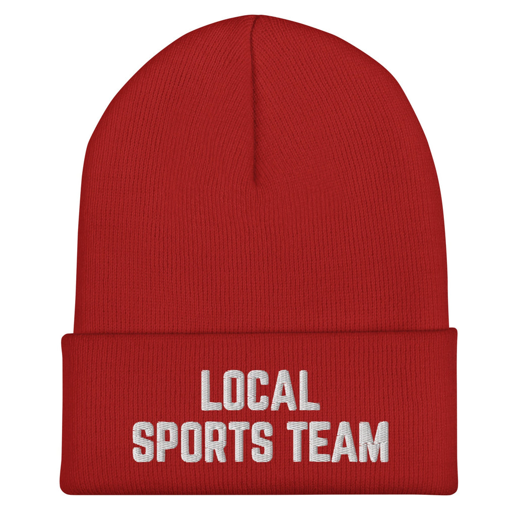 "Local Sports Team" Cuffed Beanie
