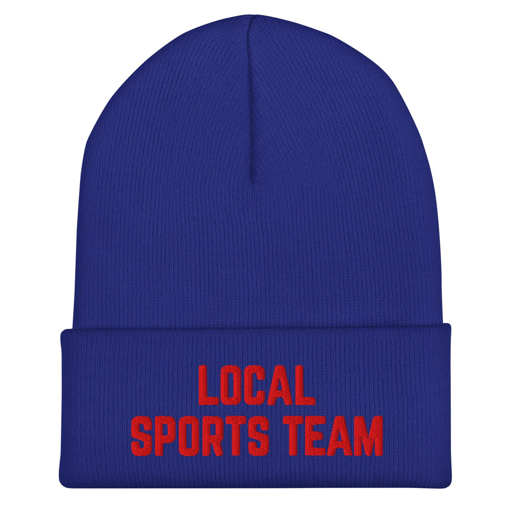 "Local Sports Team" Cuffed Beanie
