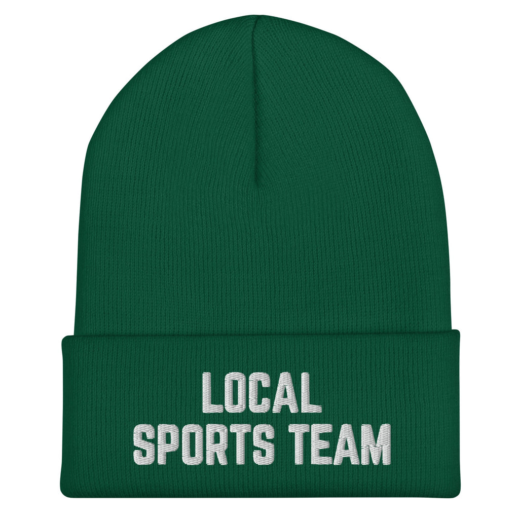 "Local Sports Team" Cuffed Beanie