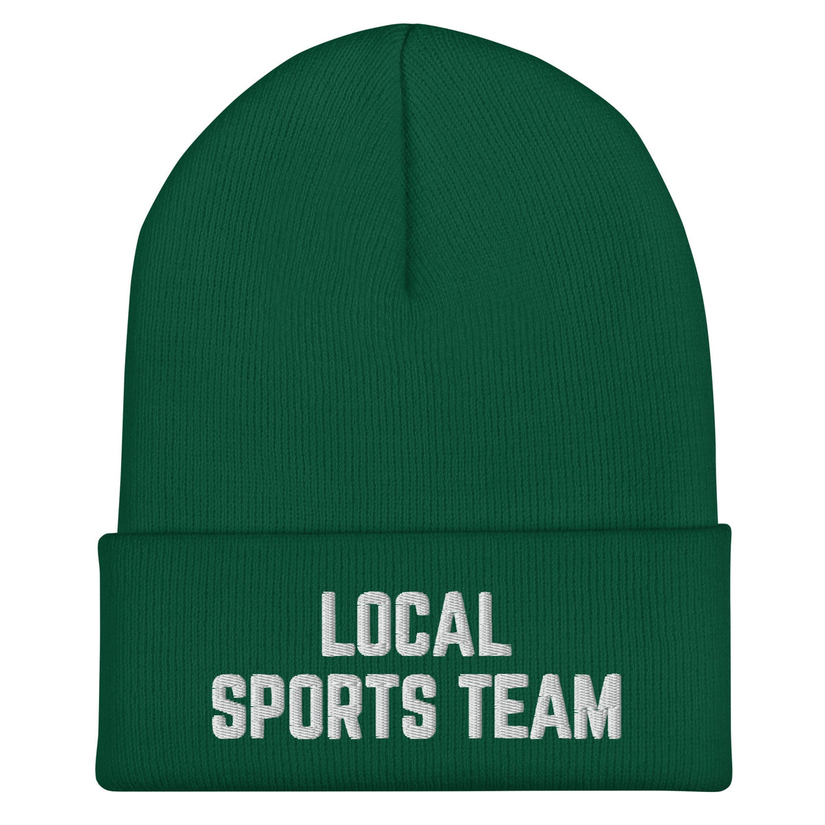 "Local Sports Team" Cuffed Beanie