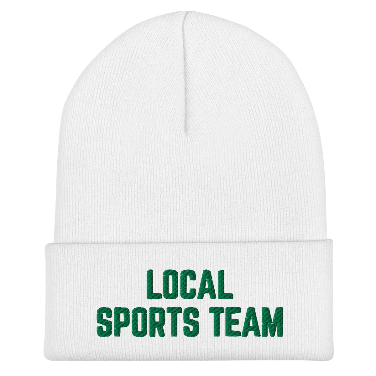 "Local Sports Team" Cuffed Beanie
