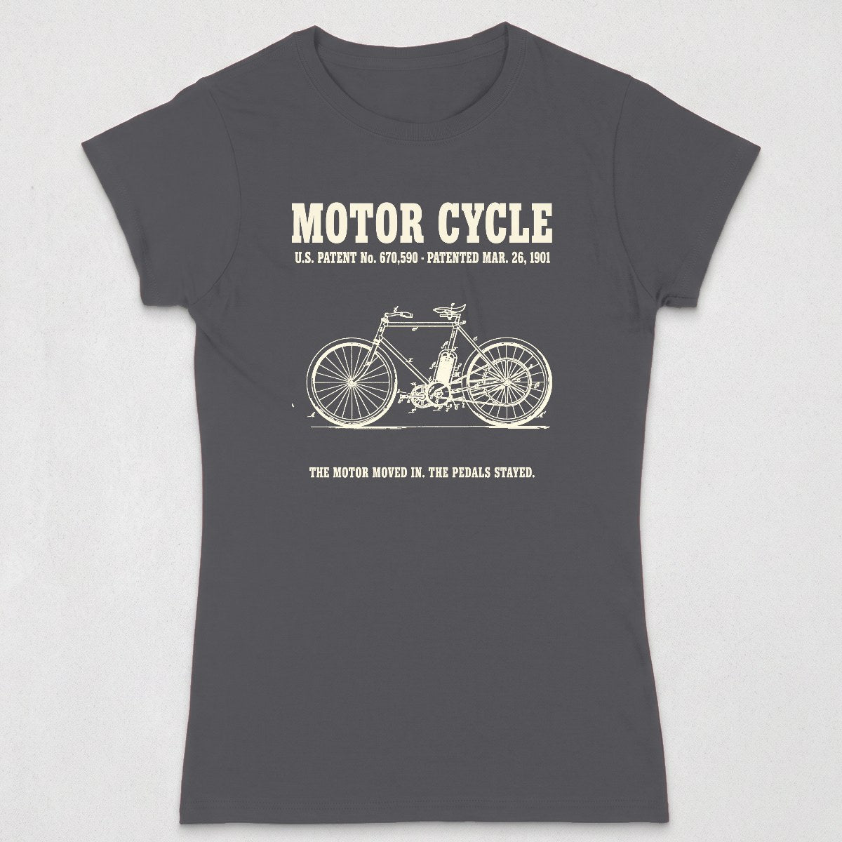 Motor Cycle 1901 Patent (WOMENS) product image 7
