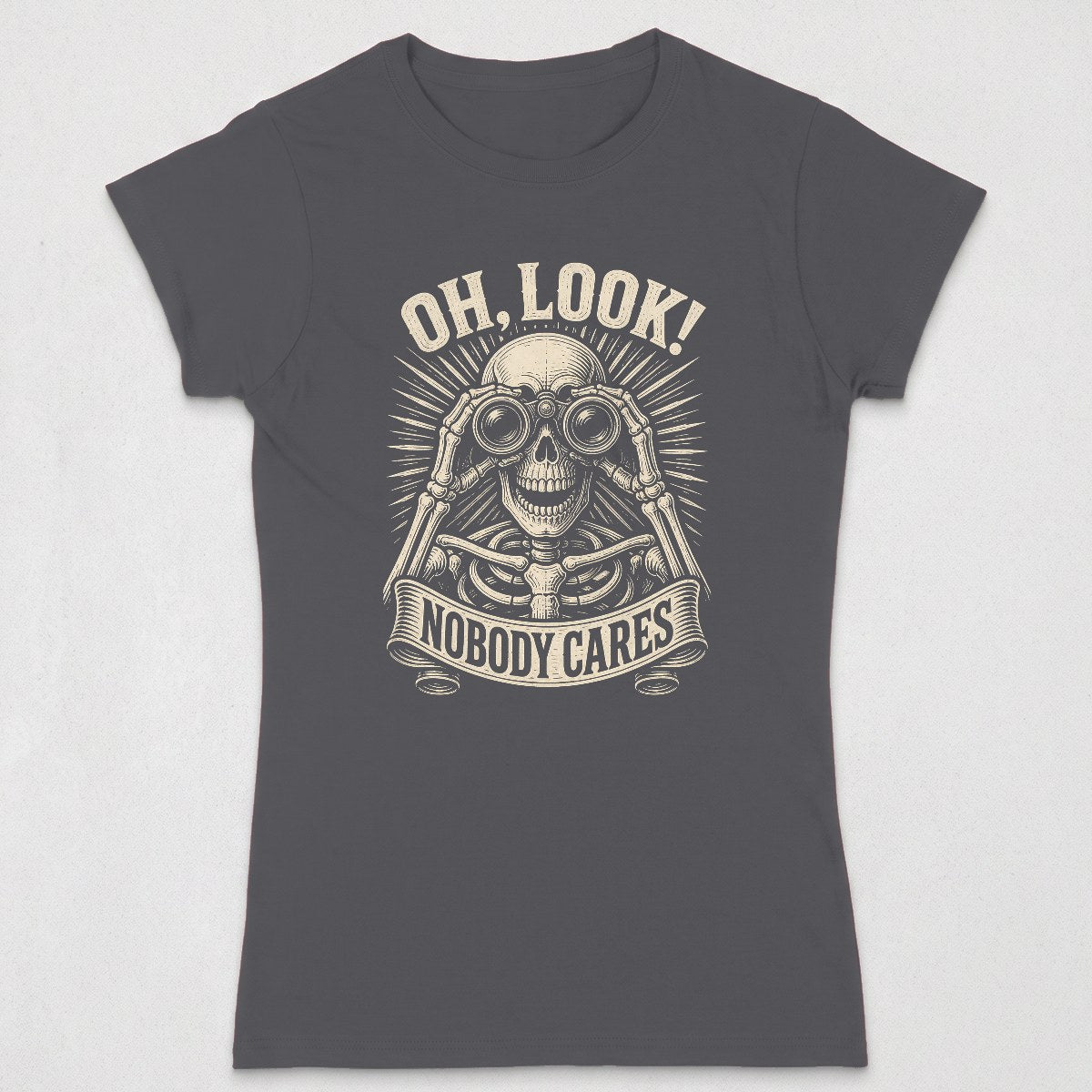 Skeleton Nobody Cares (WOMENS) product image 7