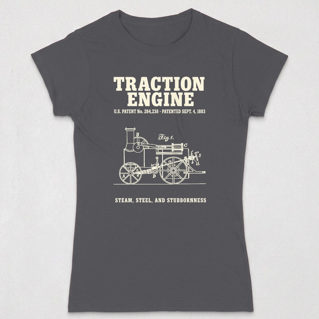 Traction Engine 1883 Patent (WOMENS) product image 7