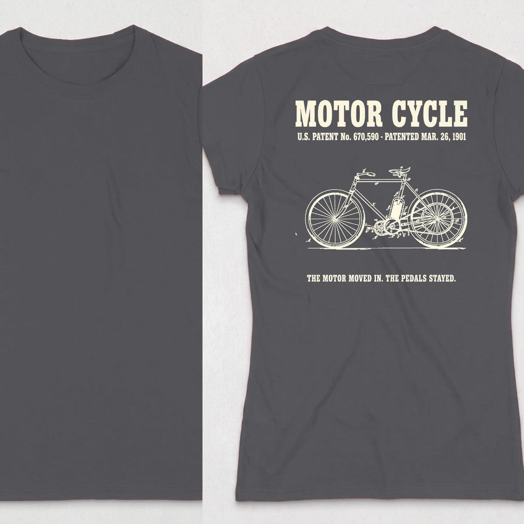 Motor Cycle 1901 Patent (WOMENS) product image 9