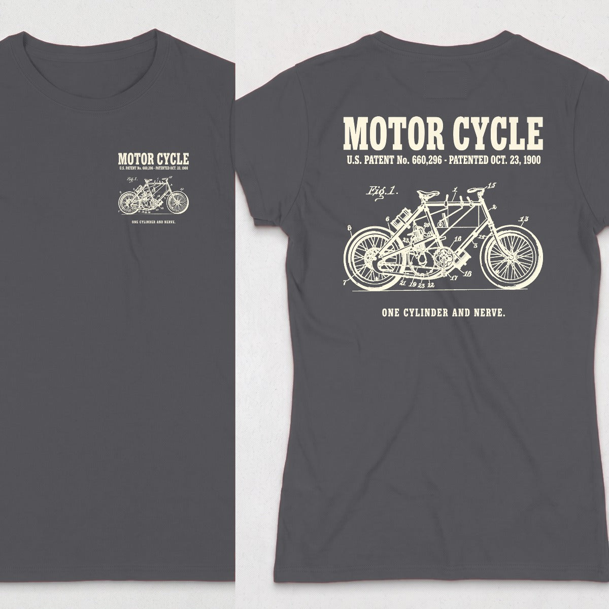 Motor Cycle 1900 Patent (WOMENS) product image 8