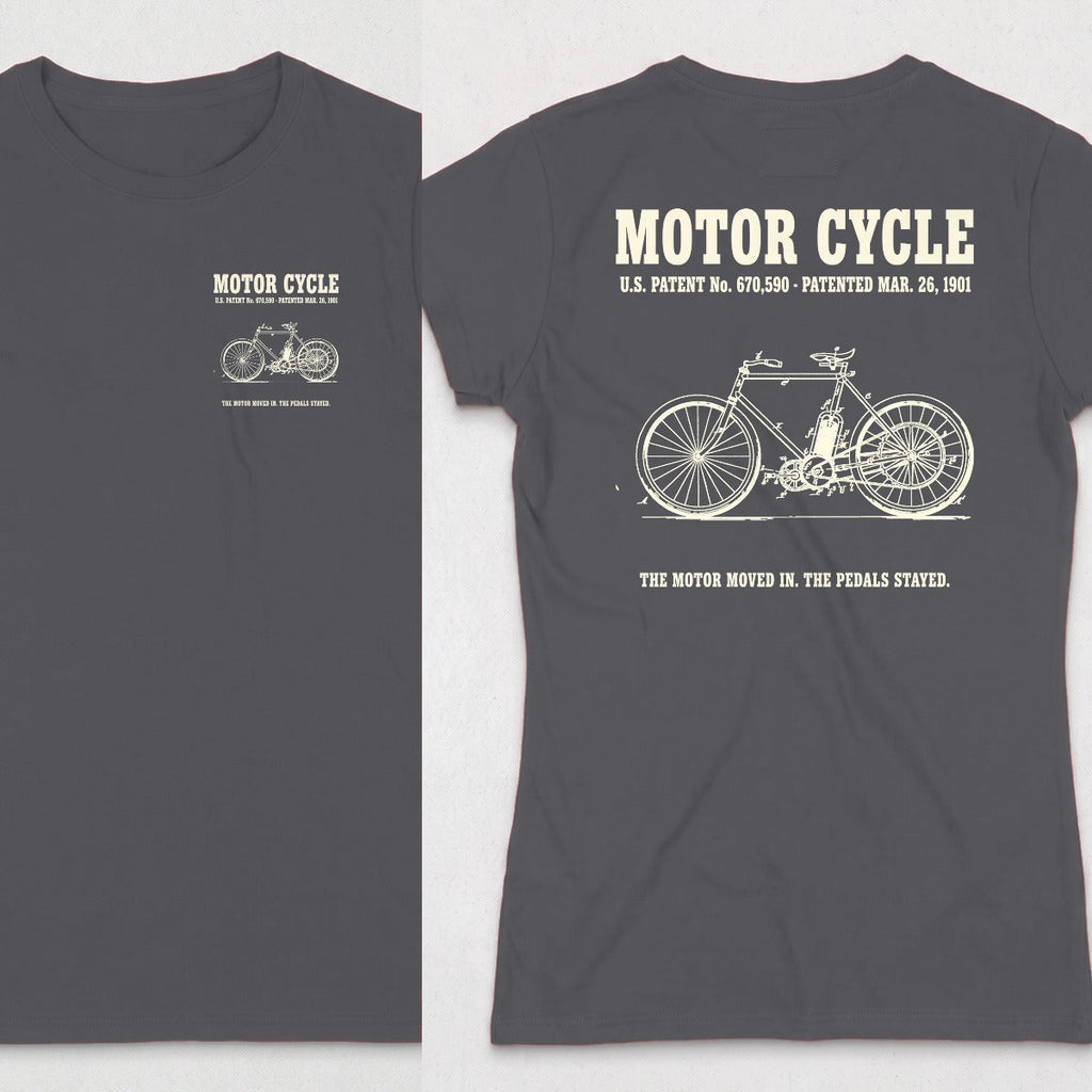 Motor Cycle 1901 Patent (WOMENS) product image 8