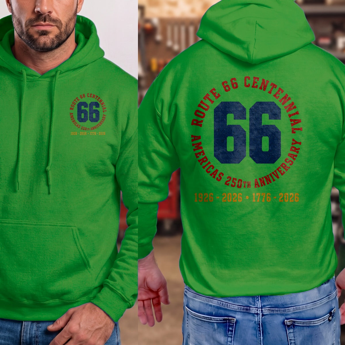 100 | 250 USA 1 Hoodie