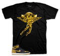 Retro 1 Black Gold Greatest Shirt