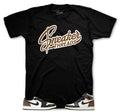 Retro 1 Dark Mocha ST Logo Shirt