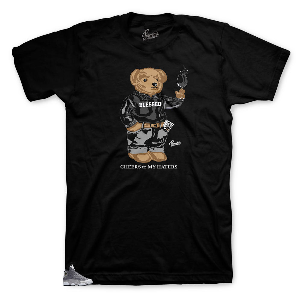 Foamposite Anthracite Cheers Bear Shirt